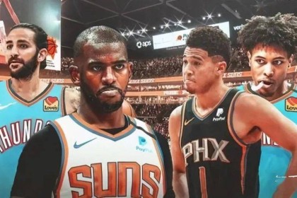  布克联手保罗太阳主场力克爵士巩固榜首  